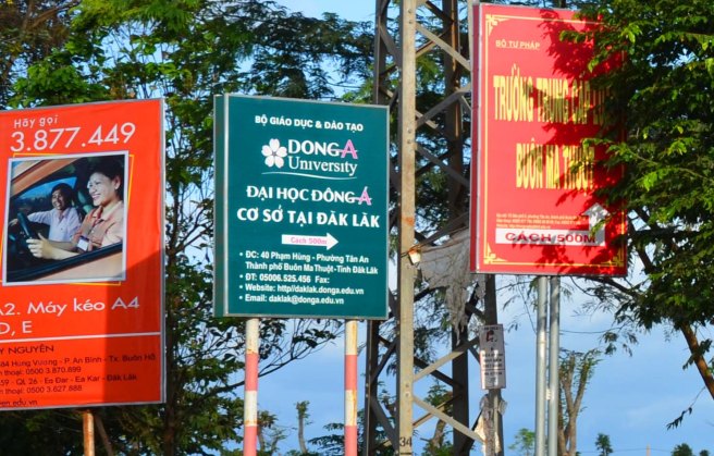 Đại học Đông Á đang xây gần ĐH BMT