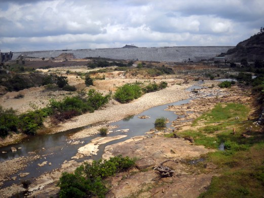 Ảnh dòng sông Ba đoạn qua huyện Kbang thị xã An Khê