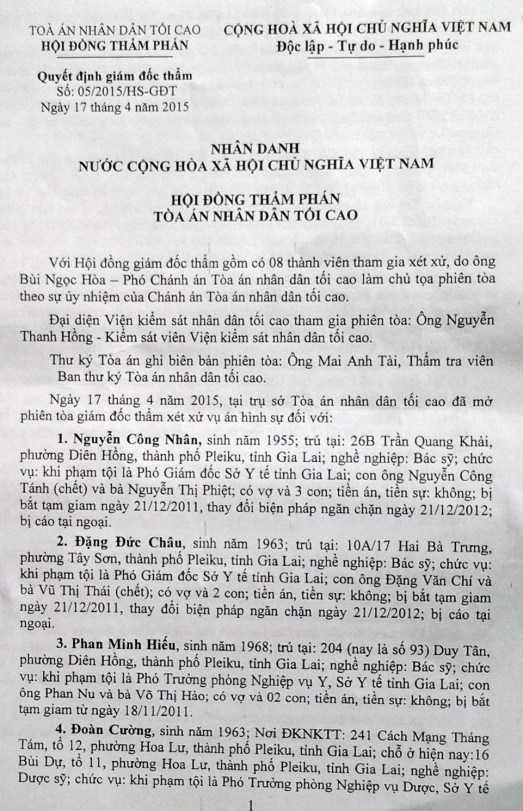 Trang 1 GĐT vụ Y tế Gia Lai