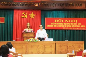 Chủ tịch UBND tỉnh Phạm Ngọc Nghị khẳng định khó khăn do sở Y tế yếu kém