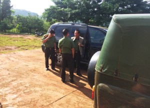 Thiếu tướng Phạm Dũng thứ trưởng Bộ Công an vào tận hiện trường chỉ đạo điều tra xử lý