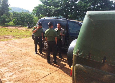 Thiếu tướng Phạm Dũng thứ trưởng Bộ Công an vào tận hiện trường chỉ đạo điều tra xử lý