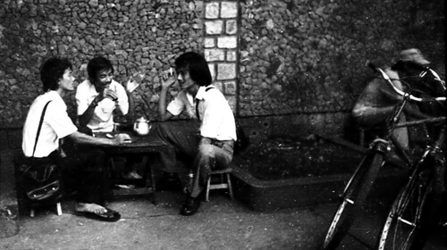 Cà phê vỉa hè Sài Gòn  thập niên 1970