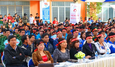 Chữ Nhật Đỏ cuốn hút đông đảo cán bộ nhân dân tham gia ngay lần đầu tiên trên Tây Nguyên