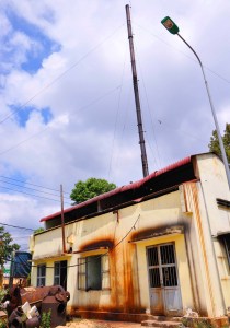 Nơi BV ĐK Buôn Ma Thuột đặt lò đốt rác tạm đã nhiều lần bị khiếu nại vì gây ô nhiễm khu dân cư